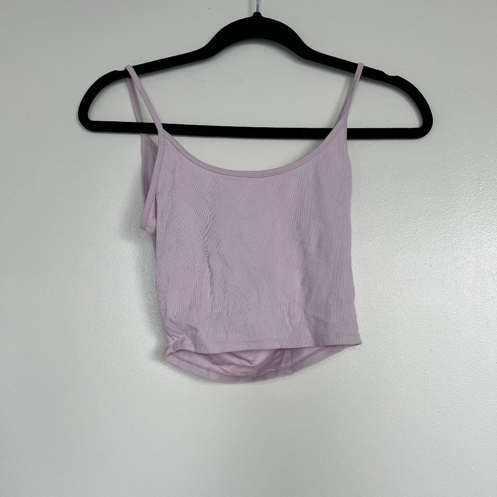 Athleta Karma Twist Back Cami- Light Pink- Size S